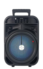 Portable Wireless Big Led Light Sound Bass Blue Tooth Tws Outdoor Fm Mp3 Music Player Speaker with Good Sounds for Party Speaker