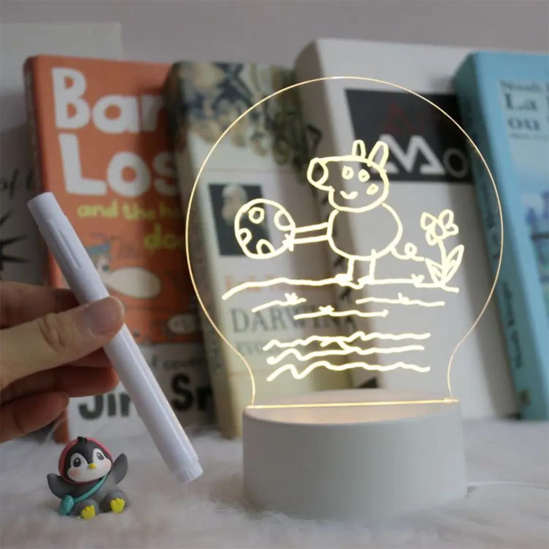 Acrylic Memo Board Light