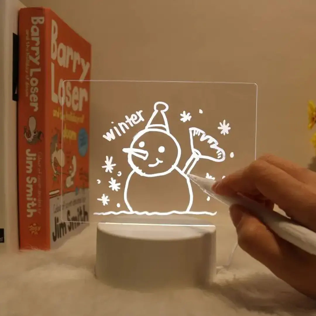 Acrylic Memo Board Light